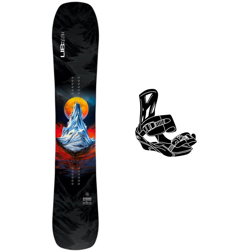 Lib Tech - Snowboard-Set Dynamo + Bdg - Snowboard