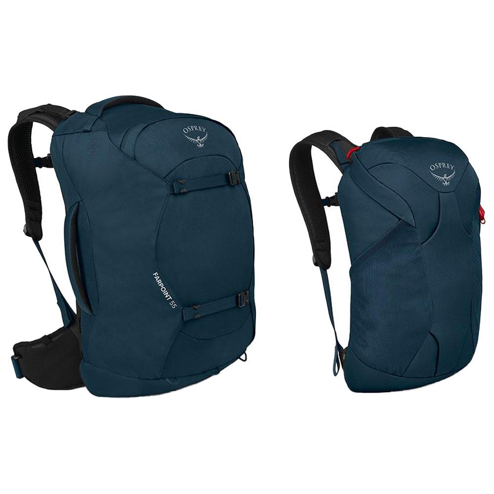 Osprey Travel bag Farpoint 55 Muted Space Blue Summer 2024 Glisshop