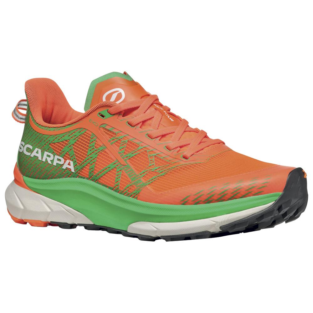 Scarpa - Golden Gate 2 Atr Orange Fluo Spring Green - 43.5 - Gravelrunning-Schuhe