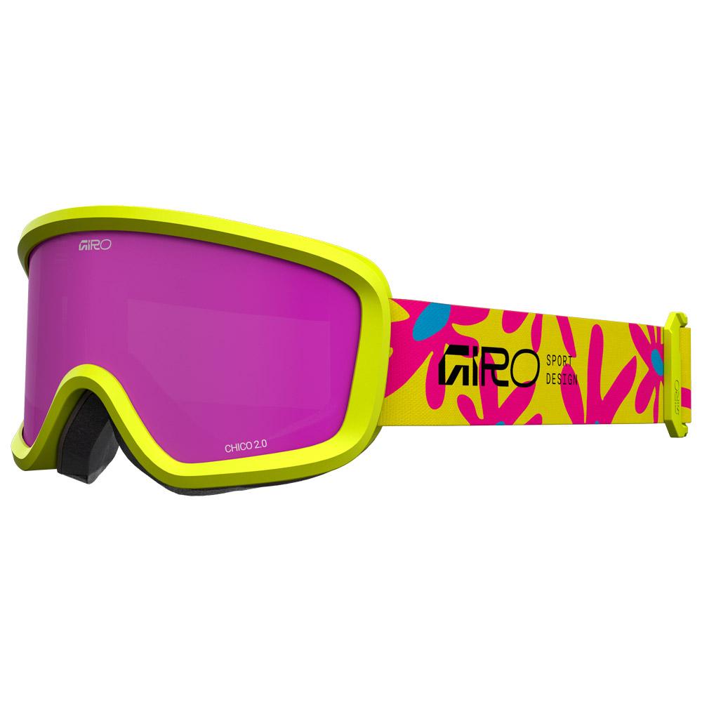 Giro - Chico 2.0 Yellow Flowers Amber Pink - Goggles