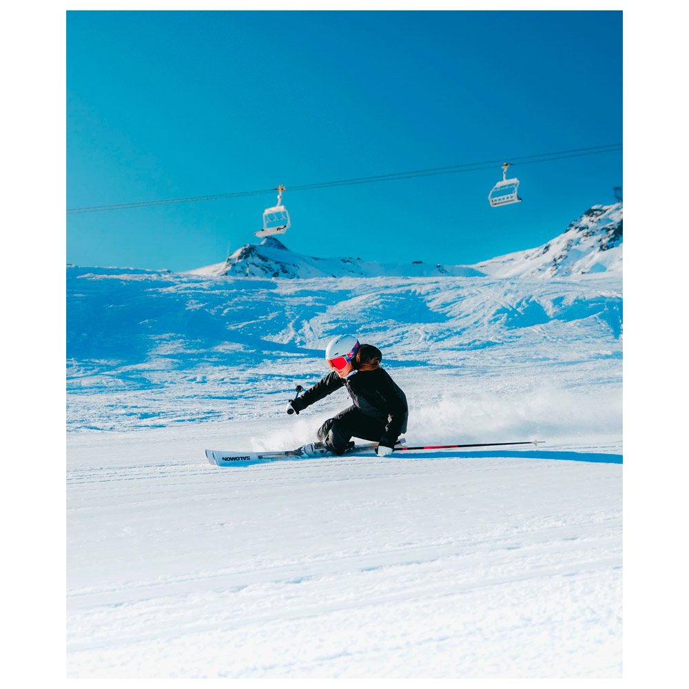 2024 Salomon Mujer Icon Lt Pro Casco De Esquí / Snowboard - Blanco
