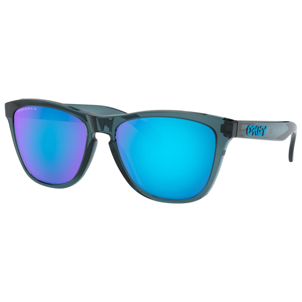 Oakley - Frogskins Crystal Black Prizm Sapphire Polarized - Sunglasses