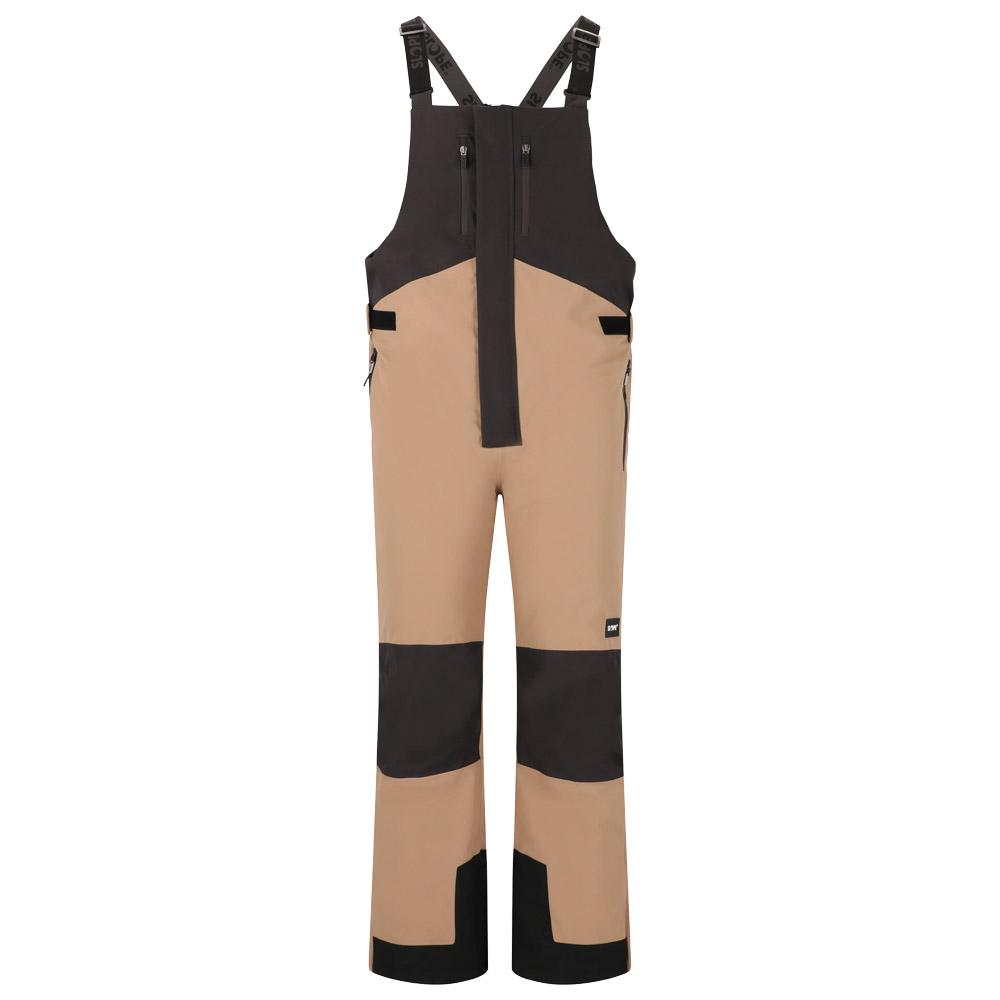Slope - Kenwood M's Bib Pants Roasted Cashew - S - Funktionshose - Größe S - Roasted Cashew - Herren - Glisshop.de