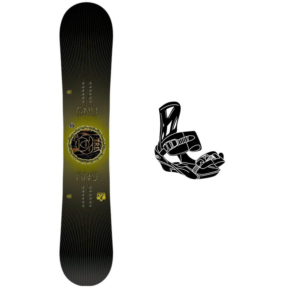Gnu - Snowboard set T.R.E. + bindings - Snowboard