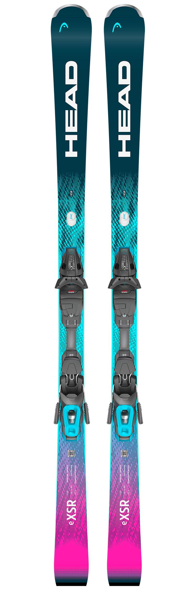 Head - Pack Ski WC Rebels E.Xsr - 156 + Pr 11 Gw Br.78 Black Matt Speed Blue - Ski