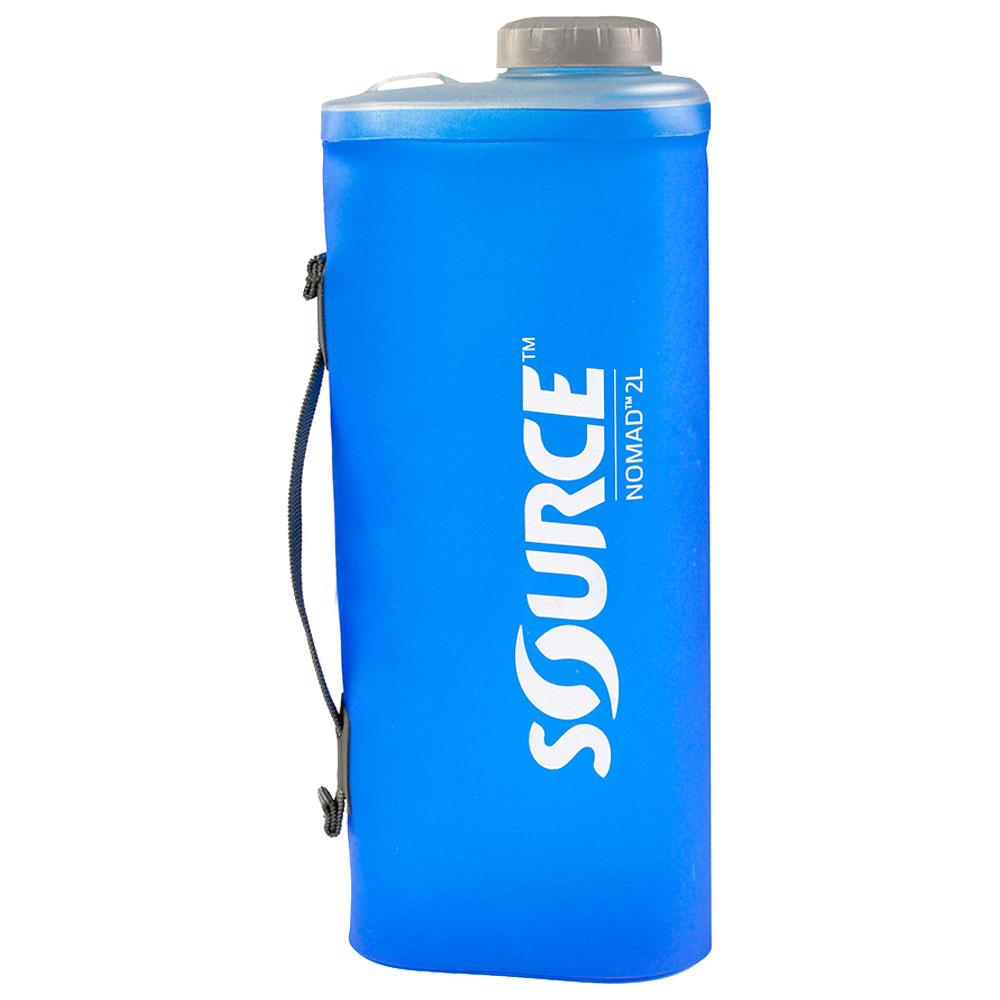 Source - Nomadic Foldable Bottle 2L Blue - Water Bottle