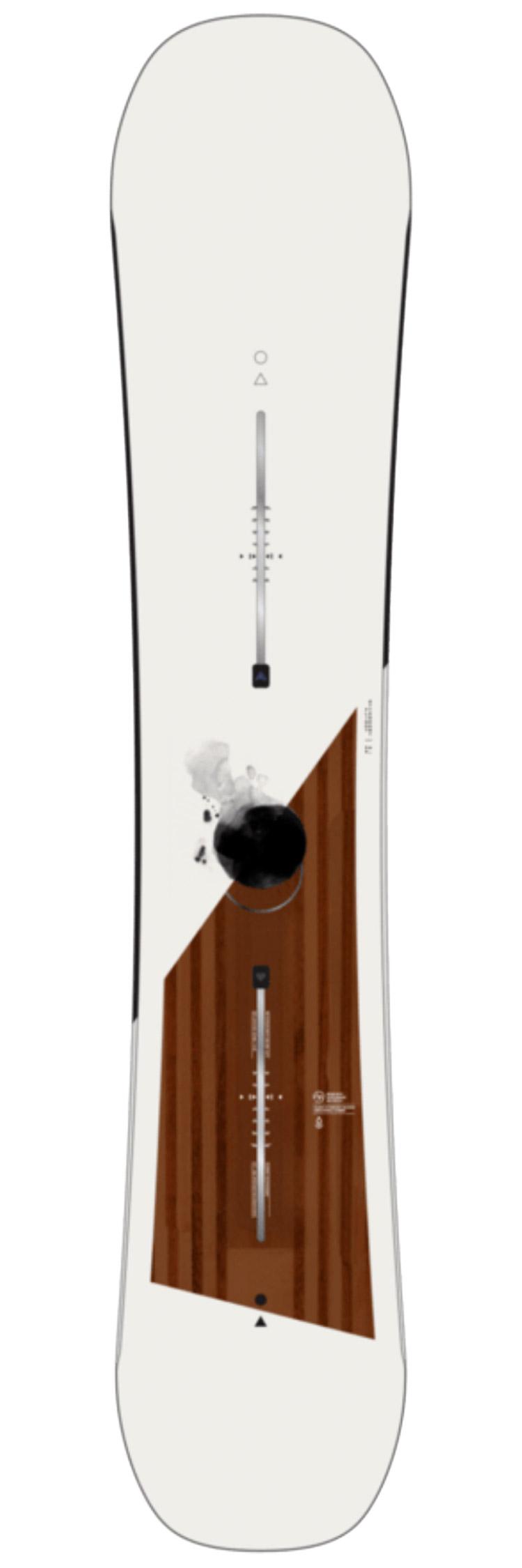 Fix Snowboard Burton Mission Black - Hiver 2024