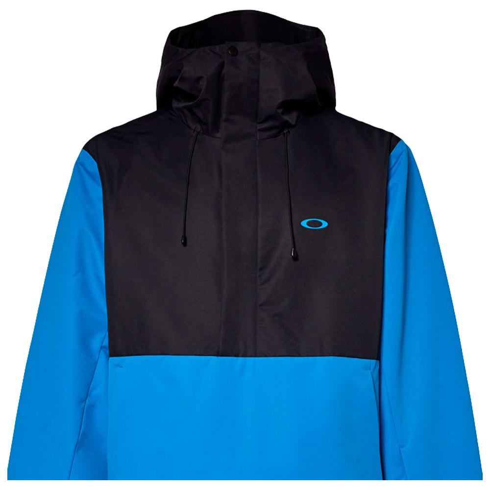 Oakley Ski Jacket Elk Grove Anorak Black Blue - Winter 2023 | Glisshop