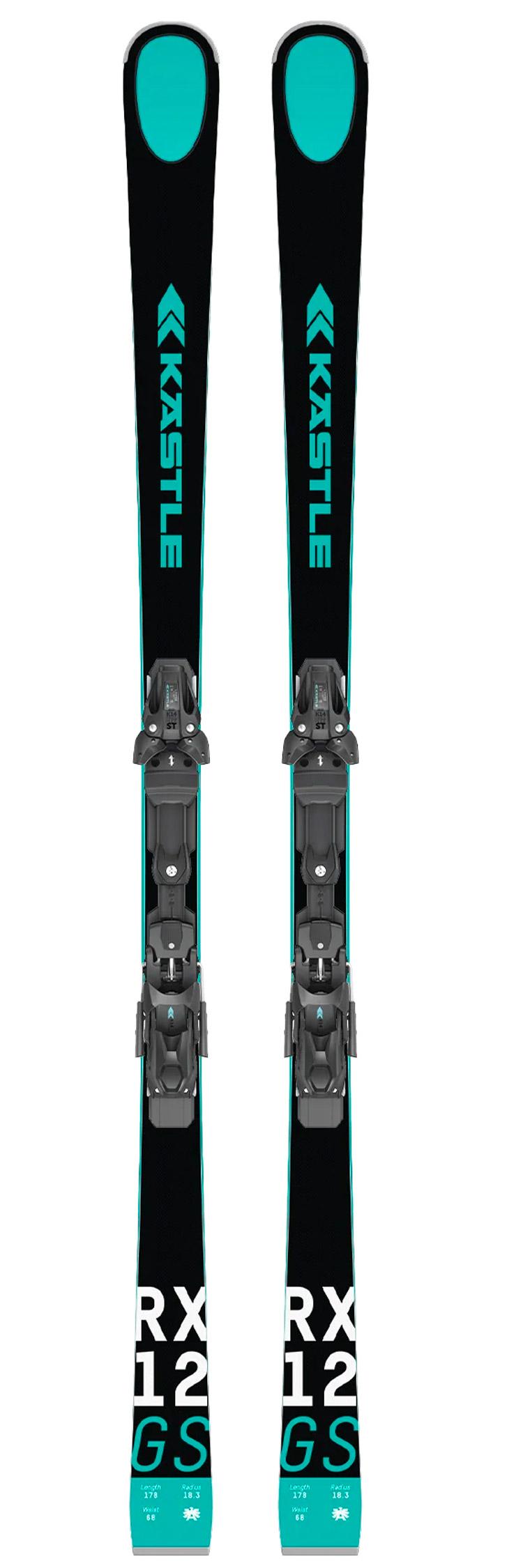 Kastle - Pack Ski Rx12 Gs Premium - 183 + K12 Gw Full Black 85mm - Ski - Größe 183 - Schwarz - Herren - Glisshop.de