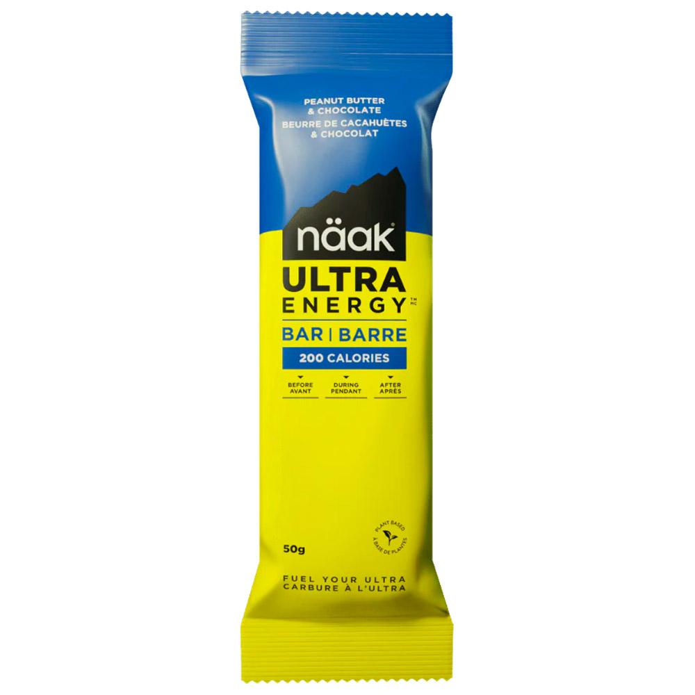 Naak - Ultra Energy Bars 50 g. Beurre D'Arachide & Chocolat - Energy bar