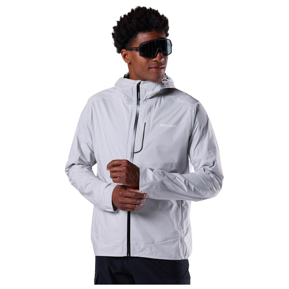 Rossignol - Rainproof 2.5L Light Grey - L - Trail jacket