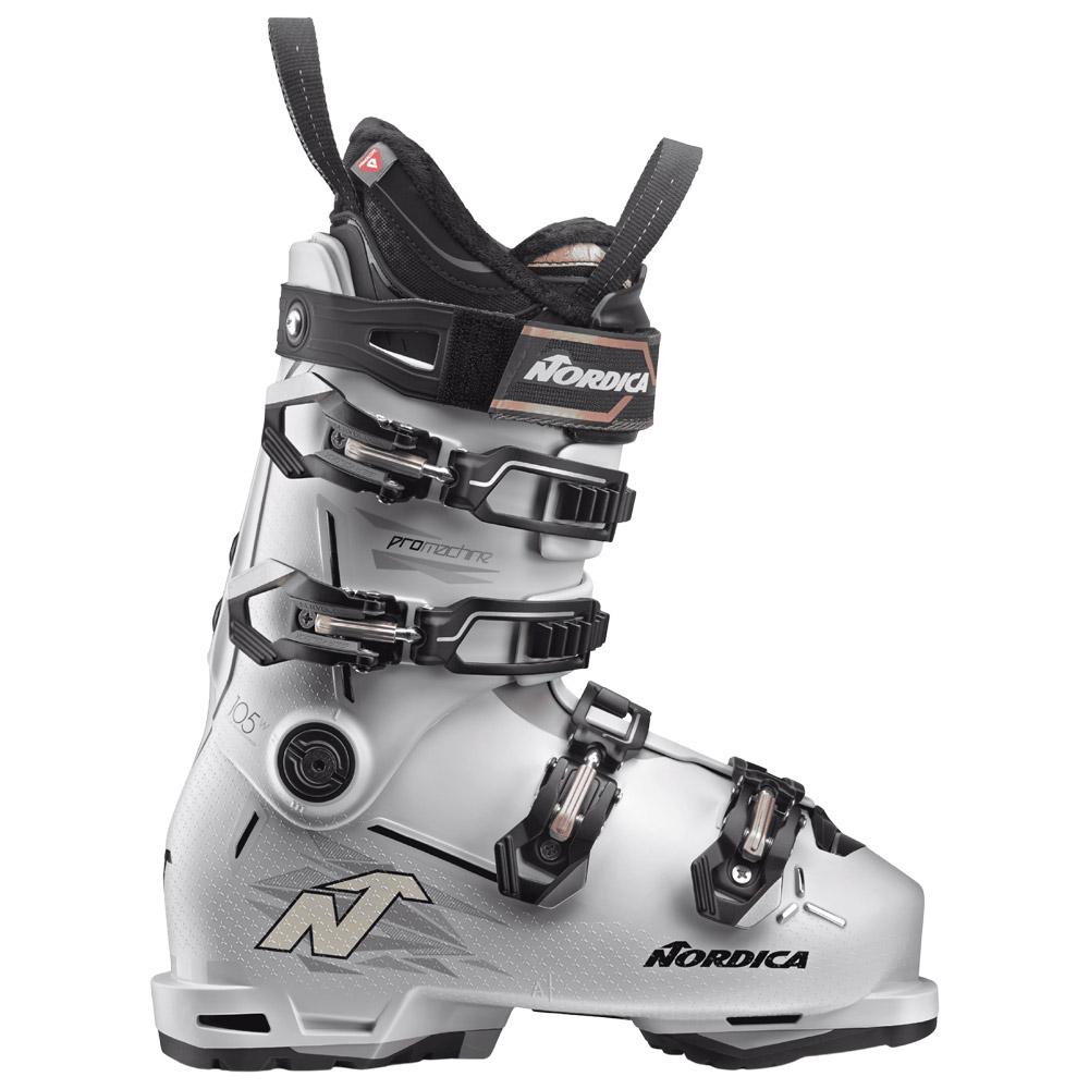 Nordica - Pro Machine 3 105 W Gw White Black Rose - 25-25.5 - Skischuh