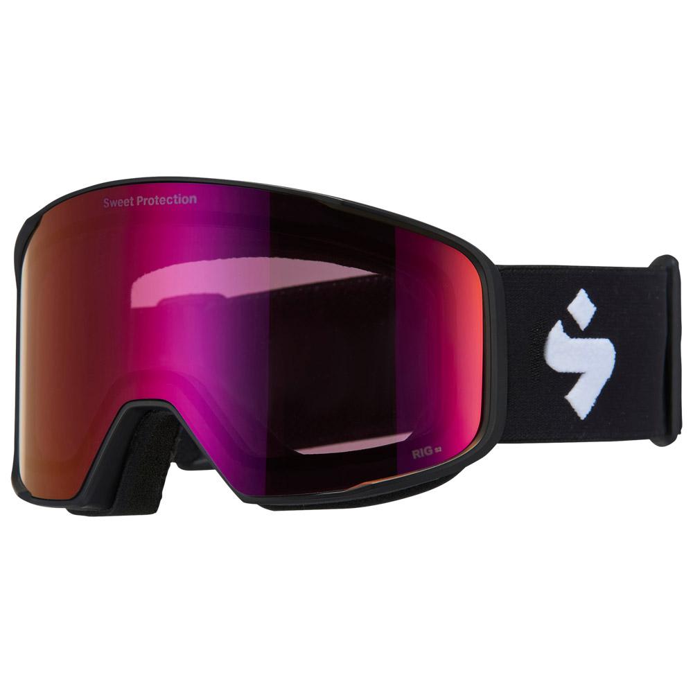 Sweet Protection - Boondock Rig Reflect Satin White Rig Bixbite - Skibrille - Weiß - Glisshop.de