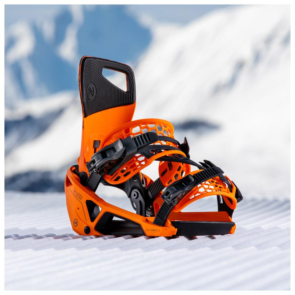 Nidecker Snowboard binding Supermatic Dune Orange - Winter