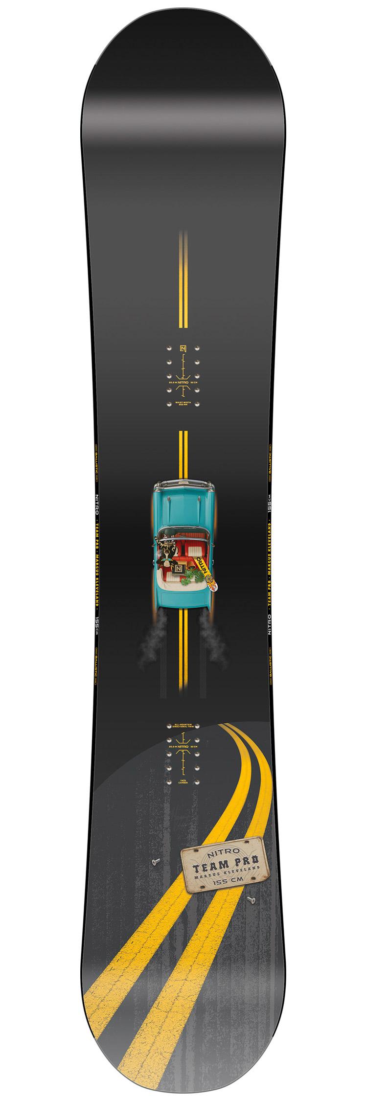 Nitro - Snowboard-Set Team Pro Marcus Kleveland + Bdg - Snowboard