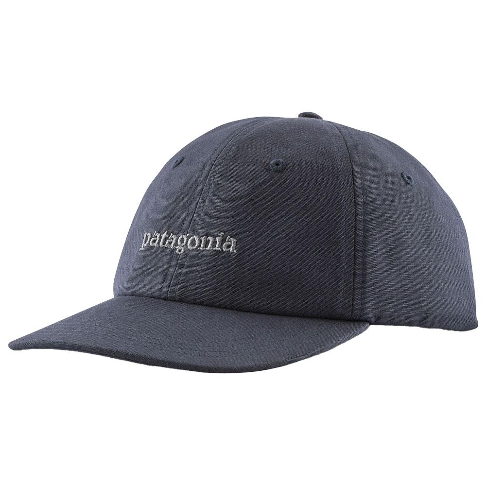 Patagonia - Fitz Roy Icon Trad Cap Text Logo Smolder Blue - Cap
