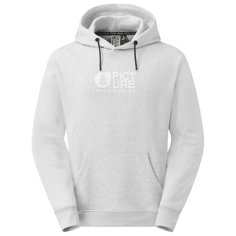 Picture - Basement Hoodie Grey Melange - S - Sweatshirt