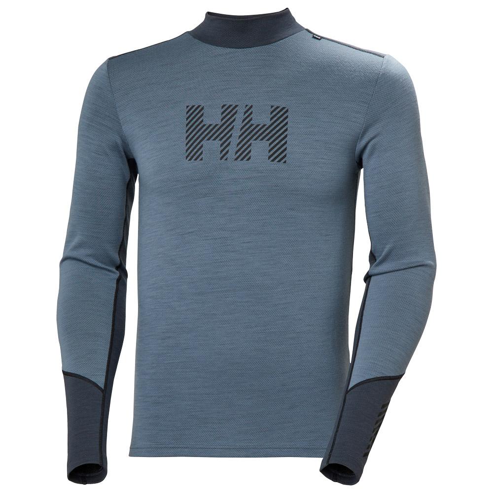 Helly Hansen - Lifa Merino Midweight Logo Washed Navy - M - Technical underwear