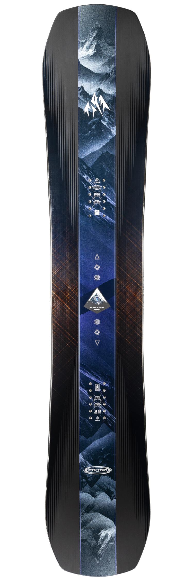 Jones - Snowboard-Set Mountain Twin Pro + Bdg - Snowboard