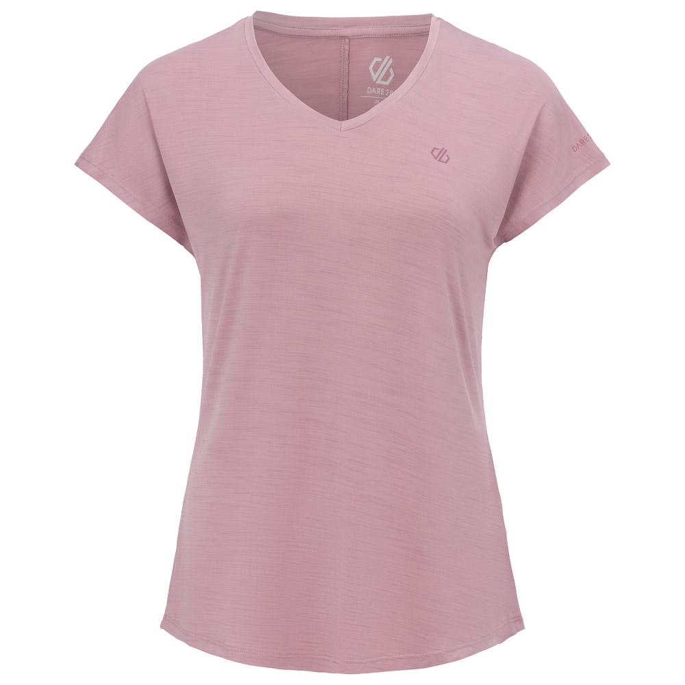 Dare2B - Vigilant Tee Mauve Shadow - M - Trail T-Shirt - Größe M - Mauve Shadow - Damen - Glisshop.de