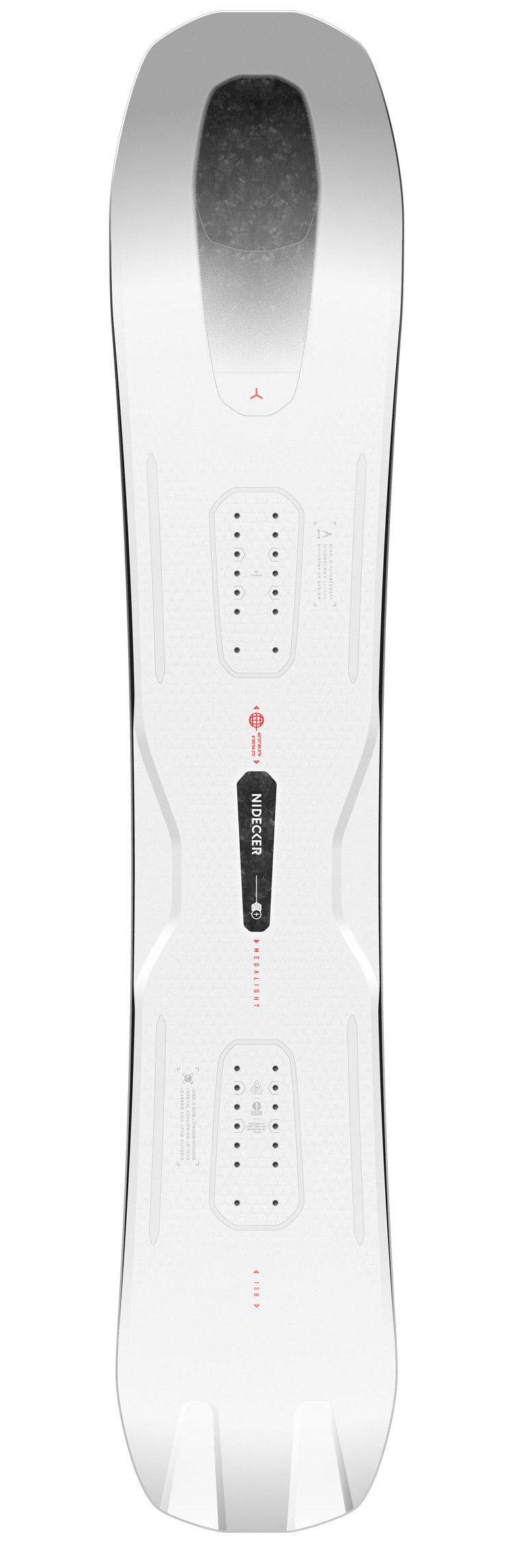 Nidecker - Snowboard-Set Megalight + Bdg - Snowboard