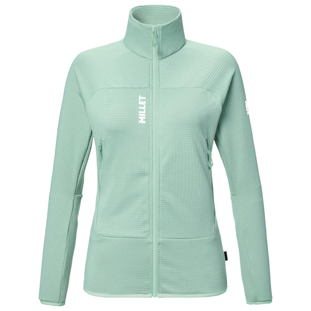 Millet - Fusion Grid Jkt W Seaweed - XS - Fleece