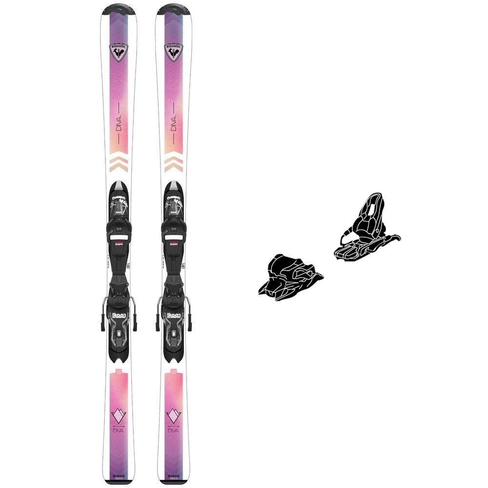 Rossignol - Pack Ski Diva Jr Xpress - 130 + Xpress 7 Gw B83 Black - Ski