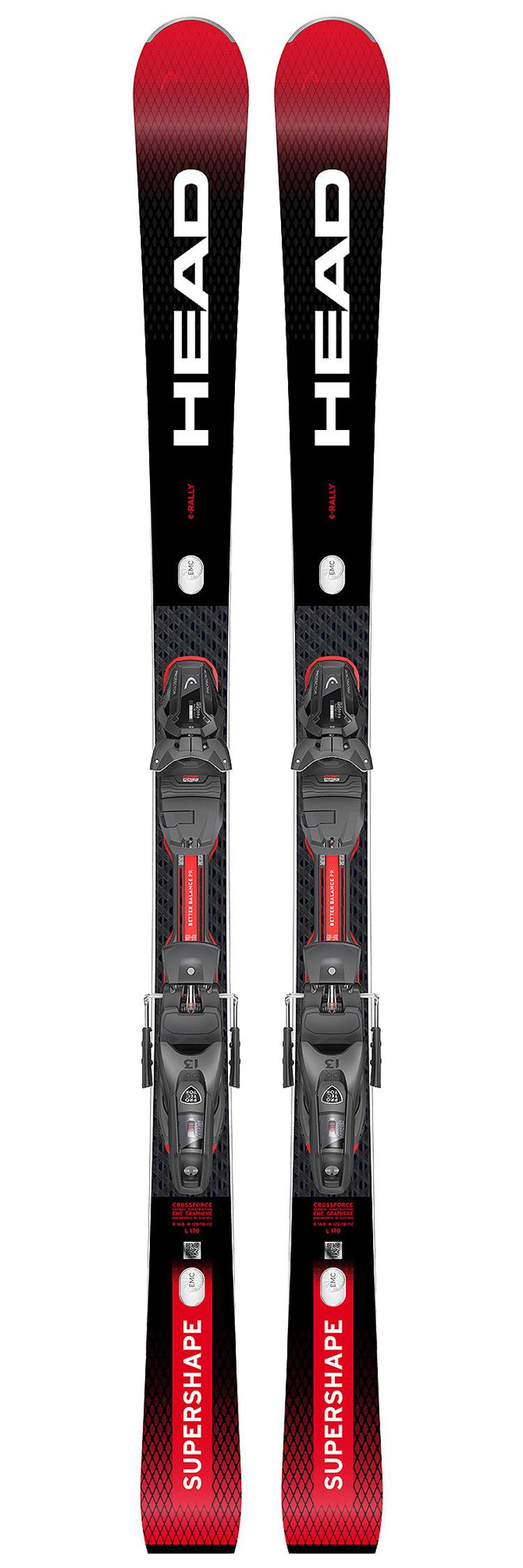 Head Alpine ski set Supershape E-Rally + bindings - Winter 2025