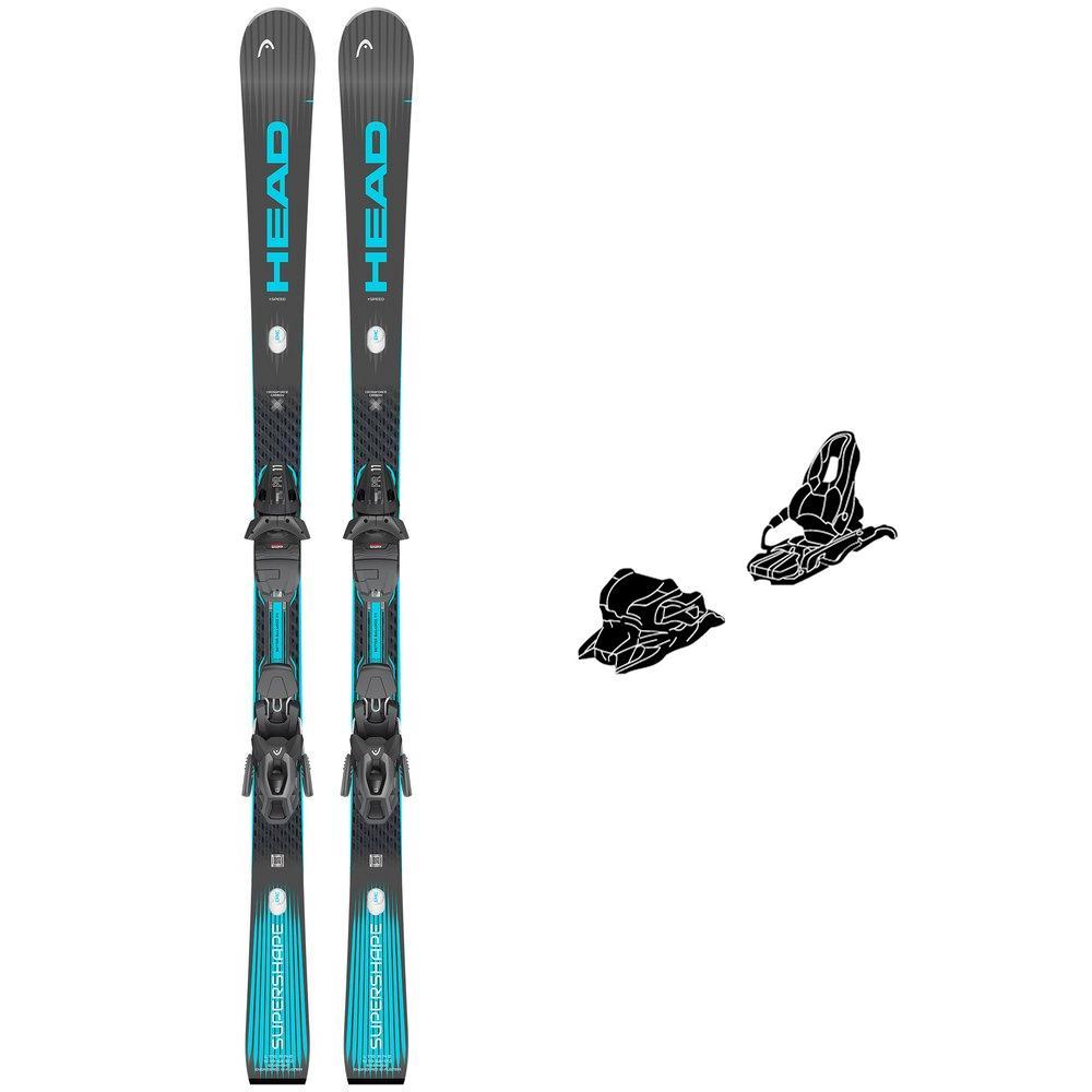 Head - Pack Ski Supershape E-Speed - 177 + Protector Evo Pr 11 Gw [P-85] Matt Black - Ski