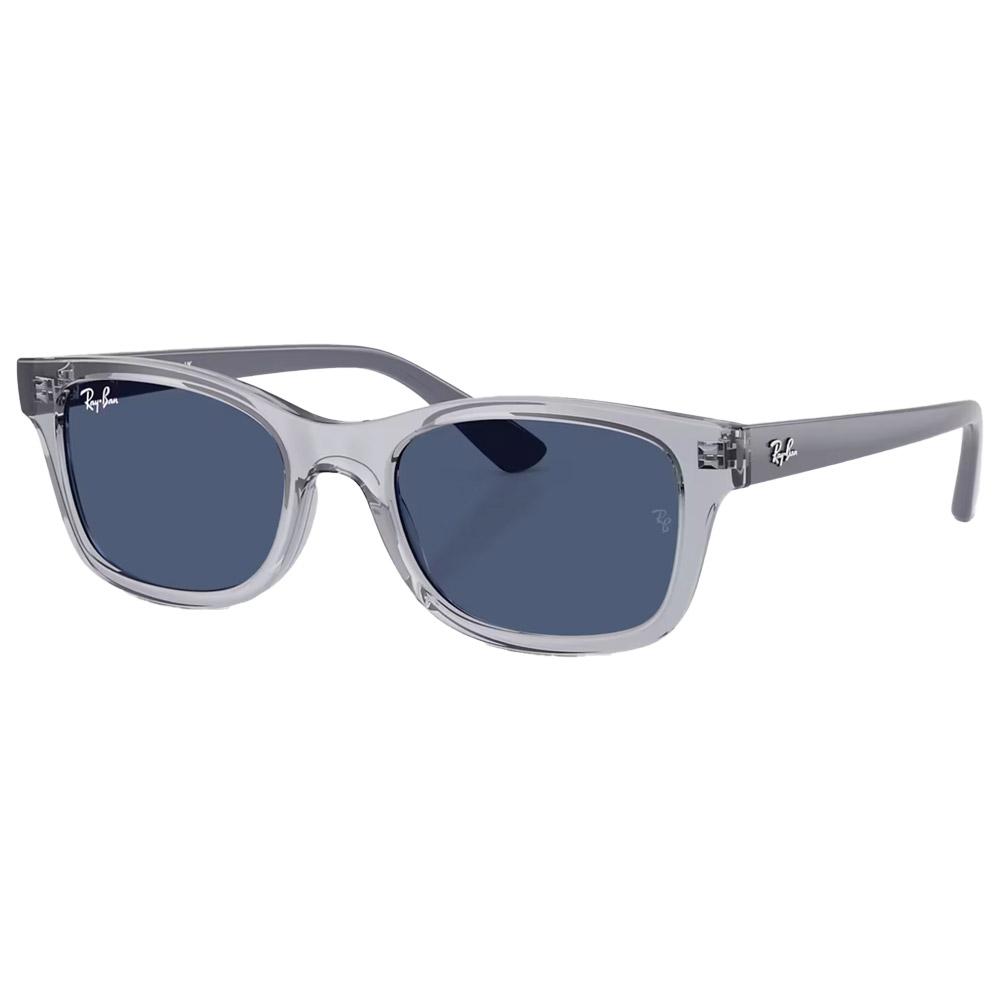 Ray Ban - RB9086S Kids Polished Grey Translucide Blue - 46 - Sonnenbrille