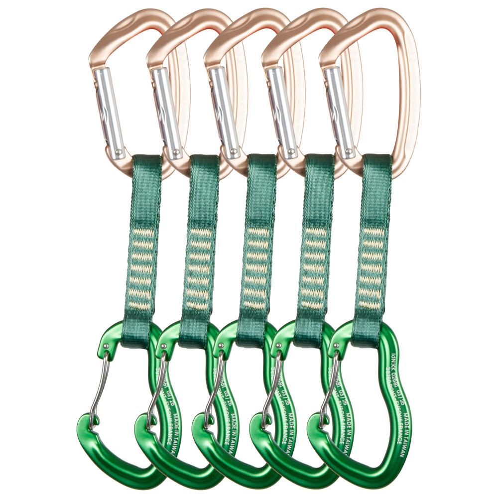Beal - Zest Quickdraw 11cm (Pack of 5) Matt Green - 11 - Quickdraw
