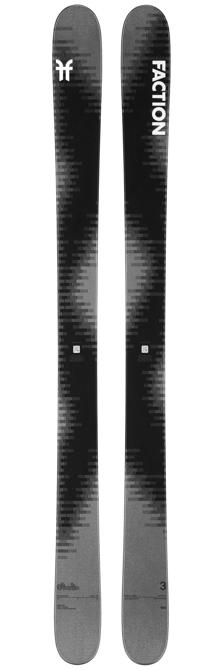 Faction - Pack Ski Studio 3 - 178 + Attack Lyt 11 Gw Br.120 Solid Black - Ski