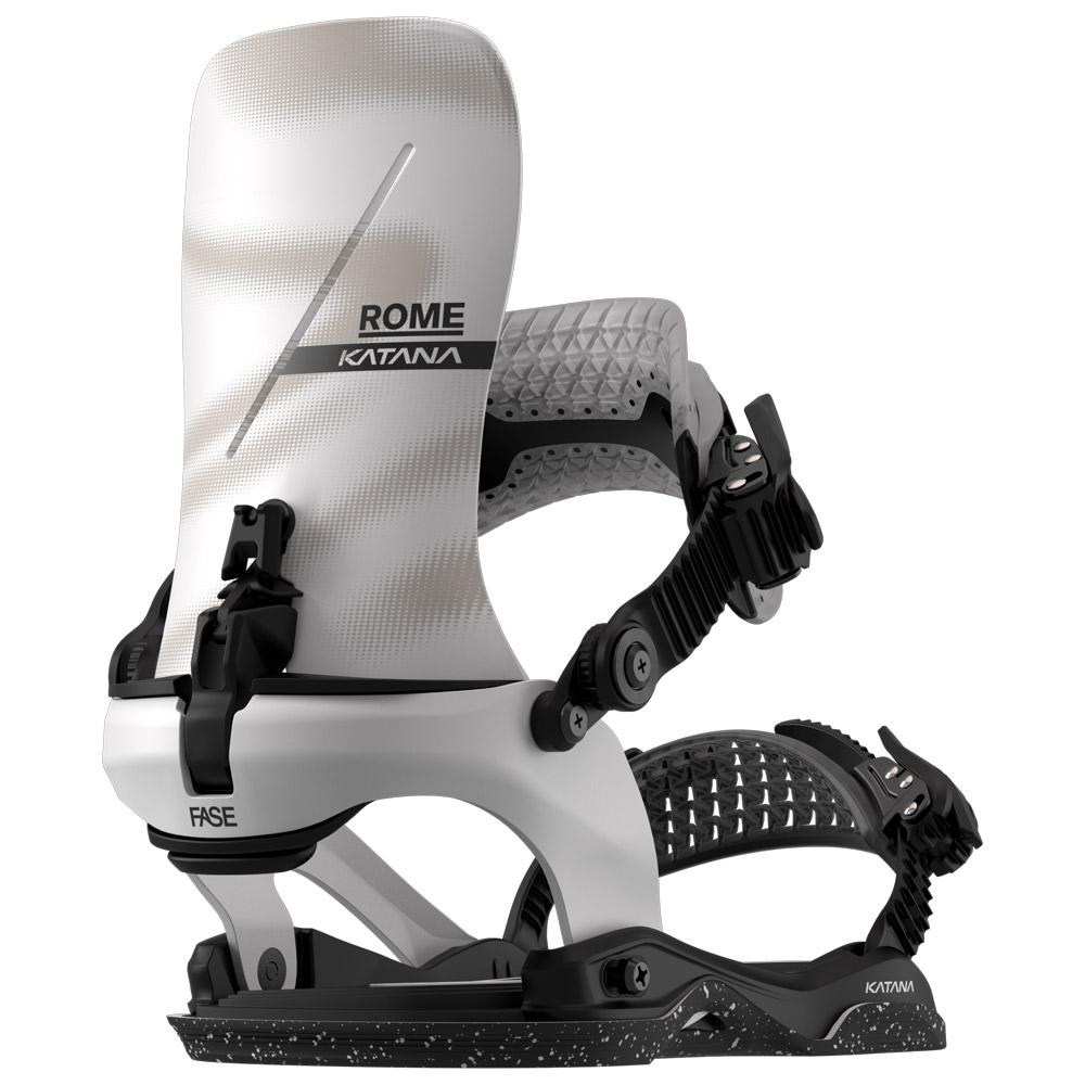 Rome - Katana AW Fase White - S - Snowboard binding