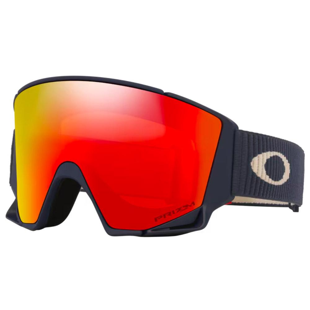 Oakley - Flow Scape L India Ink Cordroy Prizm Torch Iridium + Prizm Iced Iridium - Skibrille - India Ink CGolddroy Prizm TGoldch Iridium + Prizm Iced 