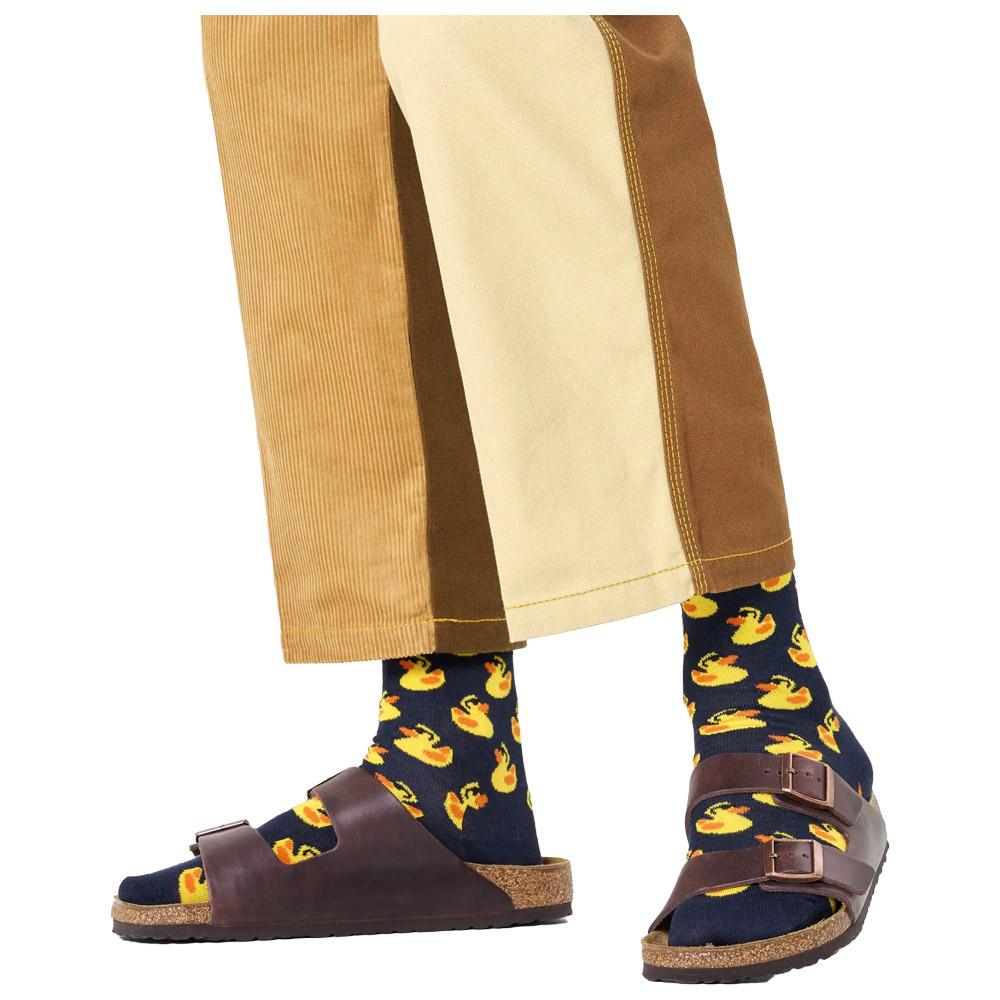 Happy Socks Big DOT - Calzini Uomo A Pois - Colore Opaco Rosso - Originali E Colorati, Ispirati Al Design