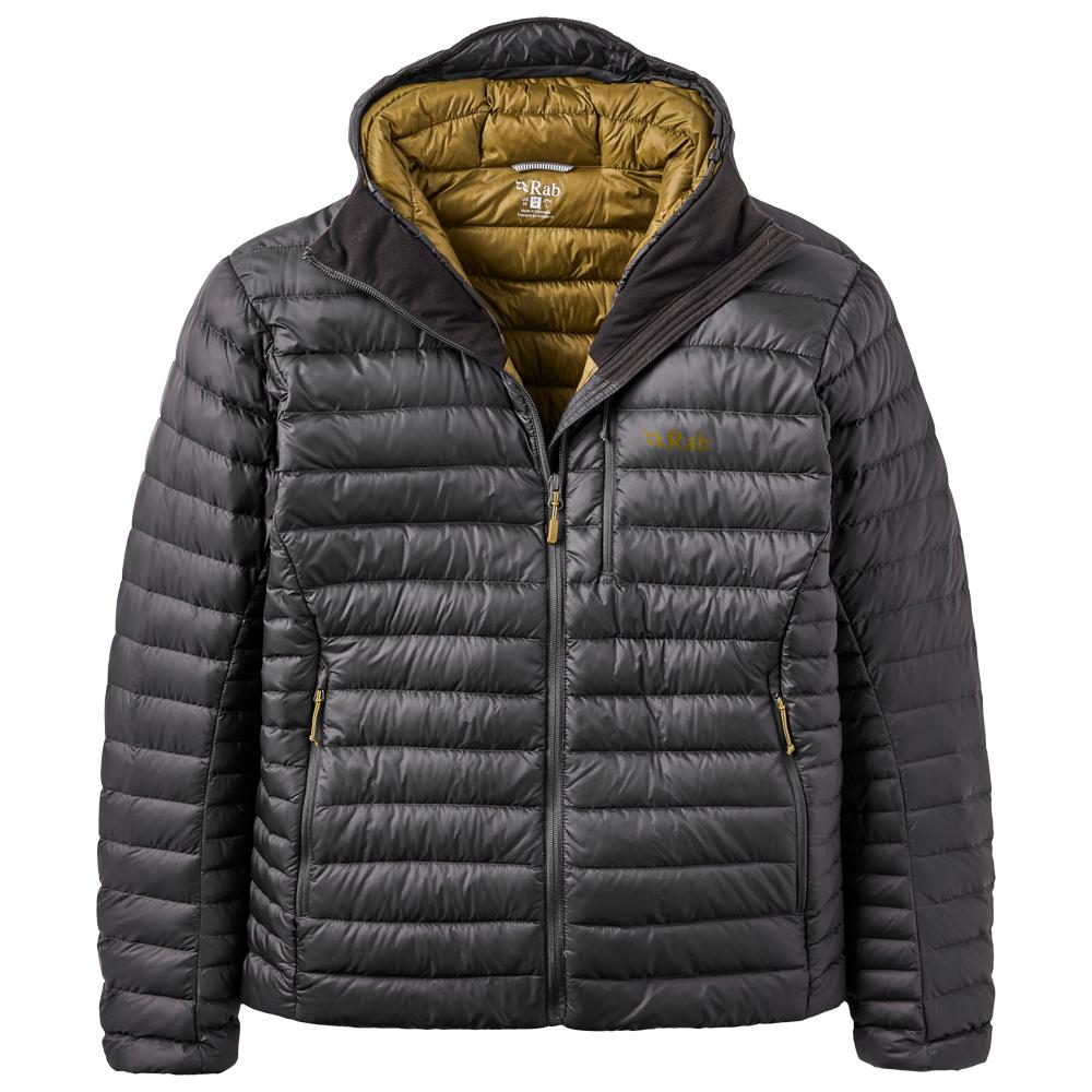RAB - Microlight Alpine Hoody Anthracite - M - Down jackets