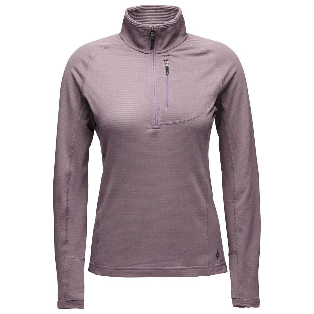 Black Diamond - Coefficient LT Quarter Zip Dark Mauve - M - Fleece