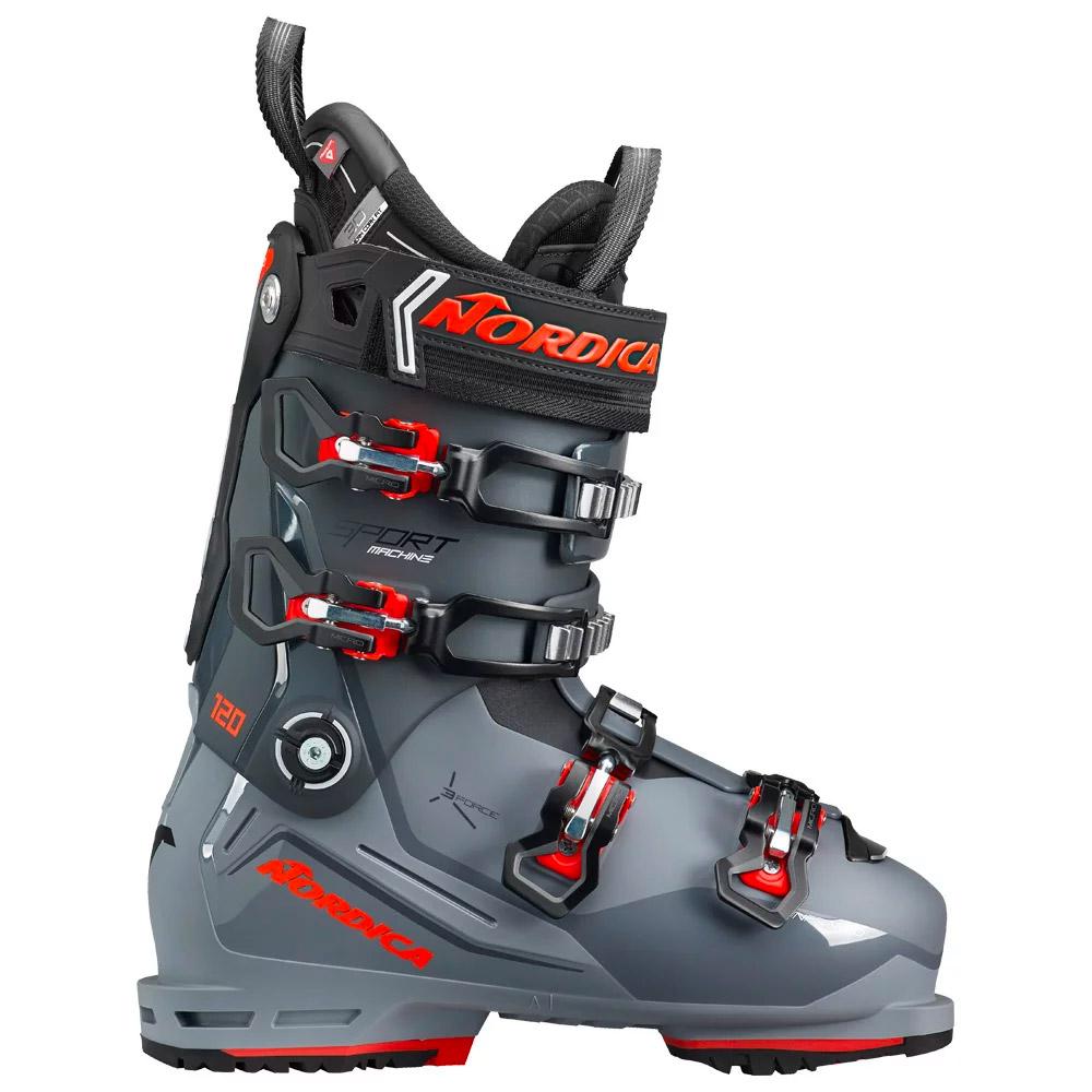 Nordica - Sportmachine 3 120 Gw Da** - 28.5 - Skischuh - Größe 28.5 - Grau - Glisshop.de
