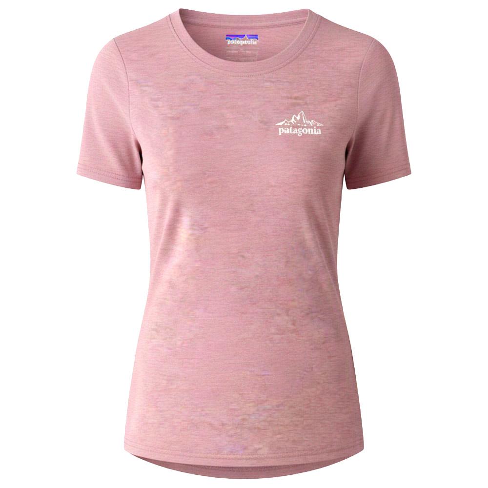 Patagonia - Cap Cool Daily Cloud Crag W's Quiet Violet - M - Wander-T-Shirt - Größe M - Lila - Damen - Glisshop.de