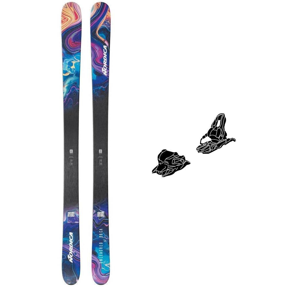 Nordica - Alpine ski set Unleashed 98 Ca + bindings - Ski
