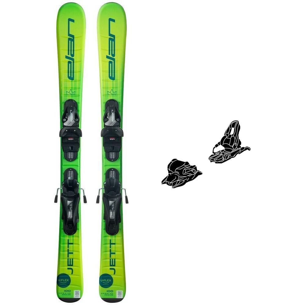 Elan - Pack Ski Jett Kids Shift - 100 + El 4.5 Gw Ca Jrs Black - Ski