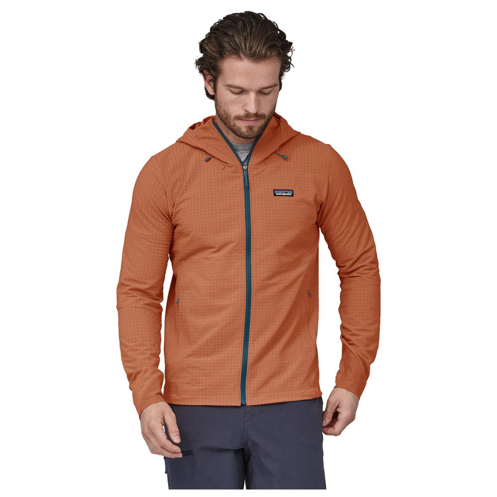 Fleece Patagonia M R1 Techface Hoody Fertile Brown