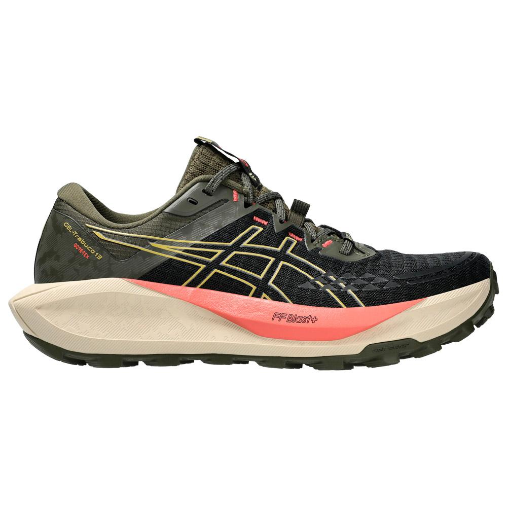 Asics - Gel-Trabuco 13 Gore-Tex Wmn Black Lemongrass - 38 - Trail shoes