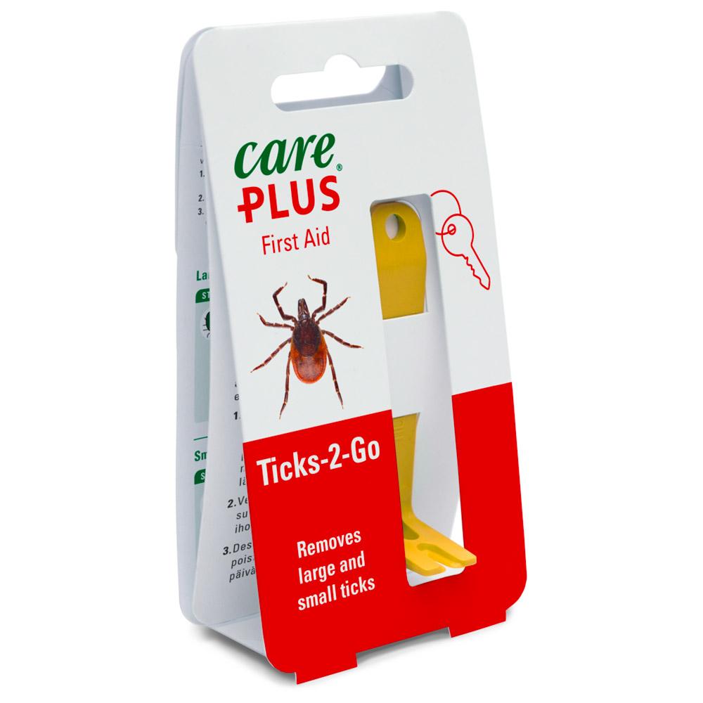 Care Plus - Tick-Two-Go Yellow - Tick removal tool