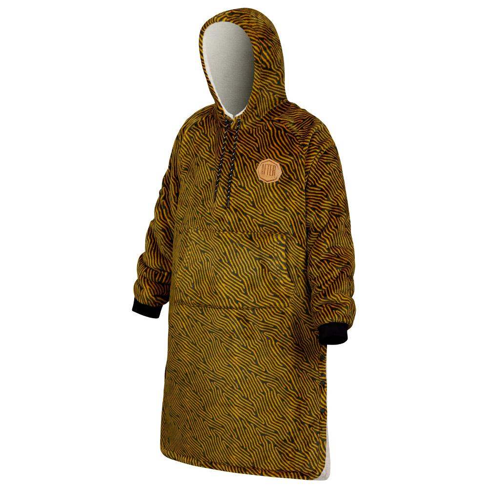 After Essentials - The Sofa Poncho Wish - Poncho - Gelb - Glisshop.de