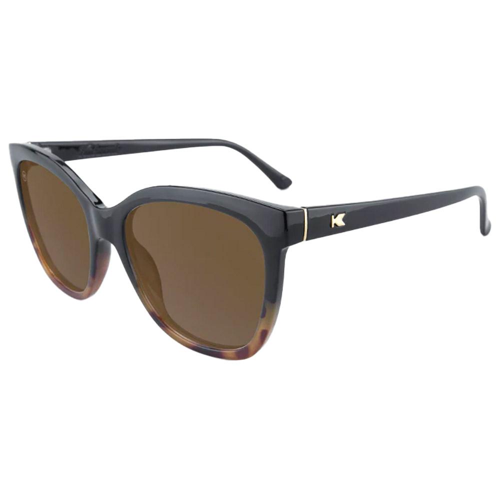 Knockaround - Deja Views Glossy Black & Blonde Tortoise Shell Fade - Sunglasses