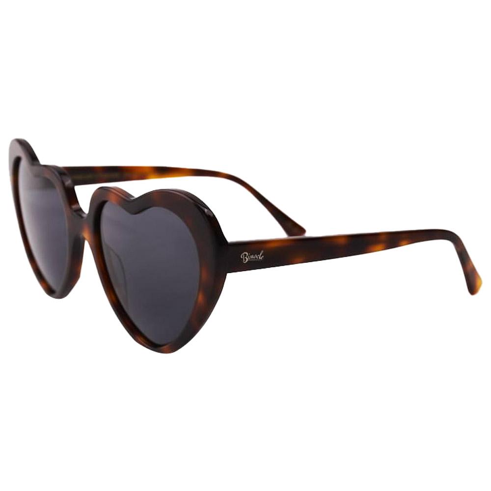 Binocle Eyewear - Venezia Shiny Tortoise Gradient Grey Polarized - Sunglasses