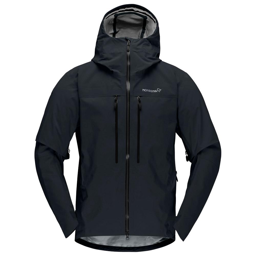 Norrona - Trollveggen Gore-Tex Pro Light Jacket M's Caviar Black - M - Mountaineering jacket