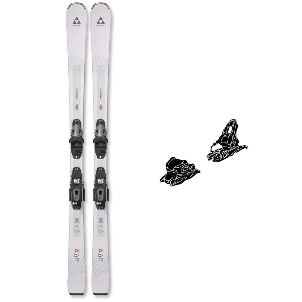 Fischer - Pack Ski Lite 72 - 160 + Rs 9 Gw Slr Br 78mm - Ski