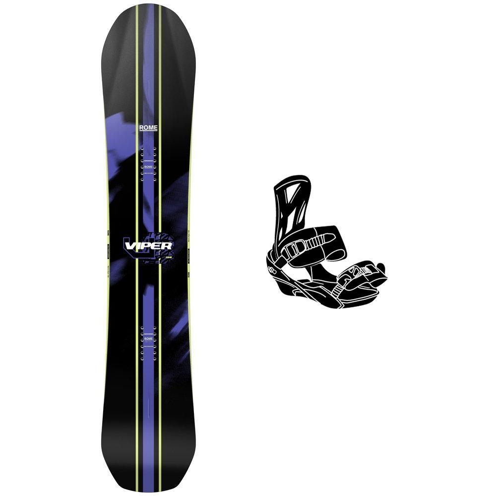 Rome - Pack Snowboard Men's Viper - 162W + King - Snowboard